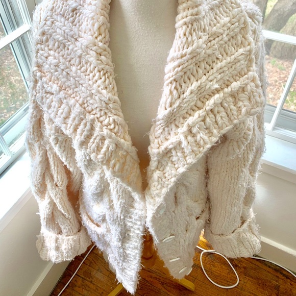 NYC DESIGNER doo.ri chunky oversized sweater coat - Picture 4 of 12